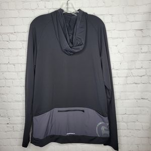 Men's Black and Gray Performance Jacket